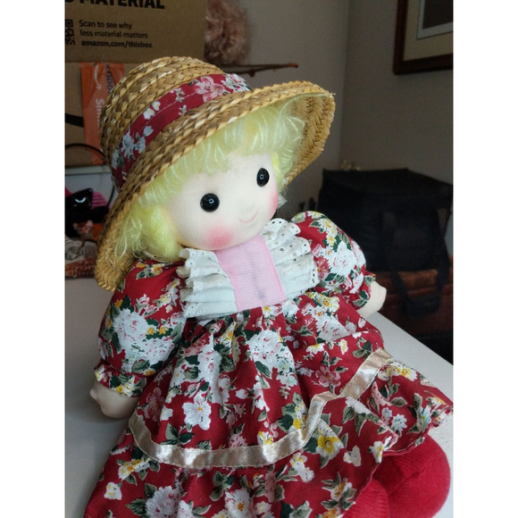 Musical Motion Doll Vintage 1990's ragdoll plays music moves head - Picture 10 of 15